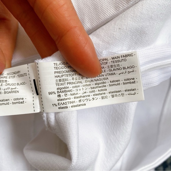 🐚 ZARA WHITE CROCHET COTTON HIGH WAIST SKIRT! - Picture 16 of 16